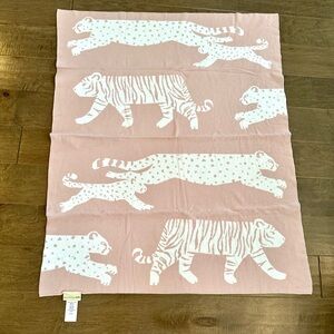 Pottery Barn Kids Pink Tiger Blanket
